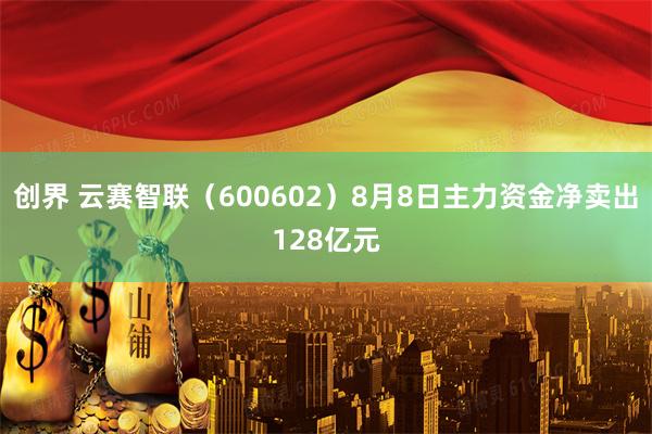 创界 云赛智联（600602）8月8日主力资金净卖出128亿元