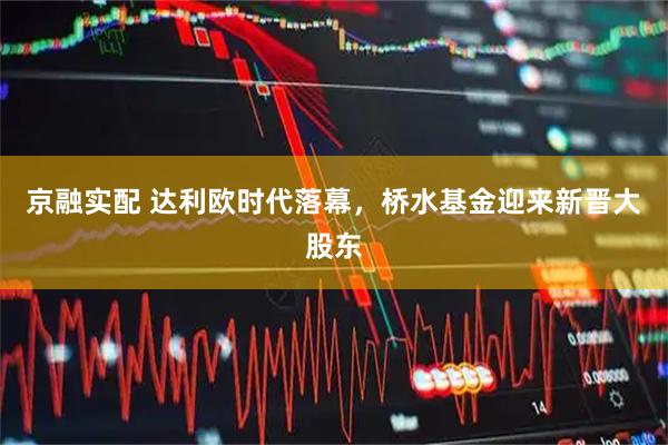 京融实配 达利欧时代落幕，桥水基金迎来新晋大股东